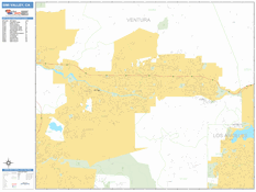 Simi Valley Digital Map Basic Style